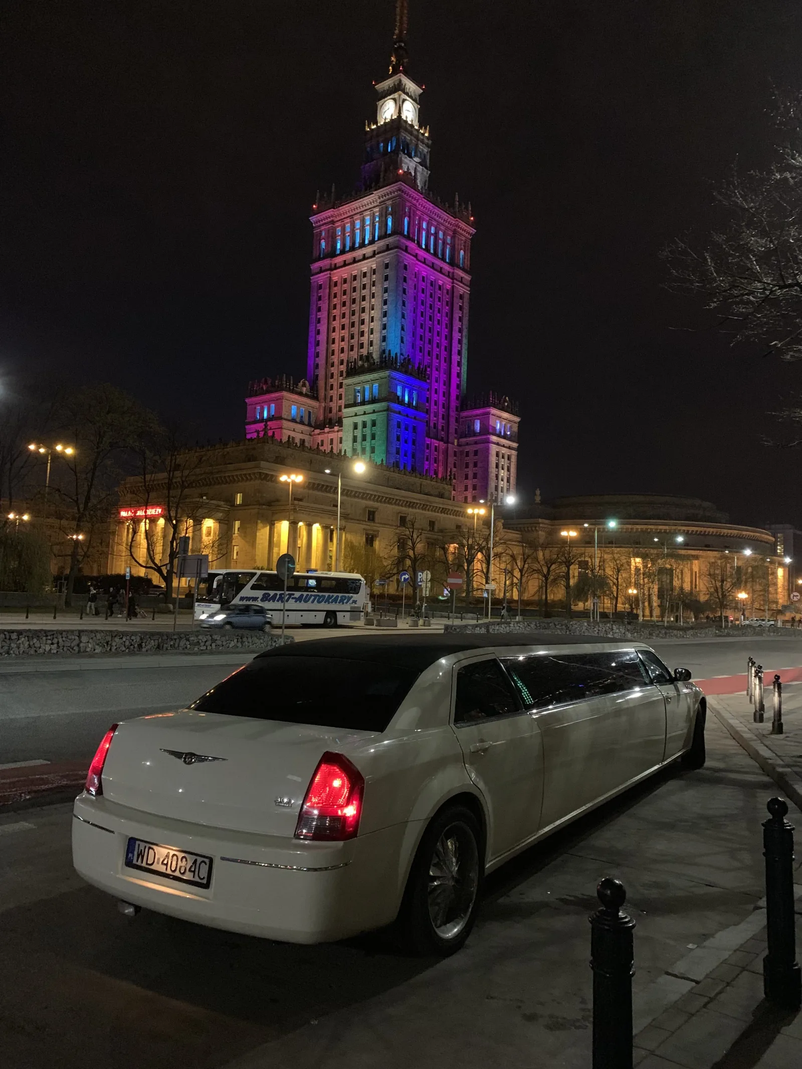 Chrysler — wynajem limuzyny Warszawa